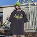 Men's T-shirt Summer Casual Tops Printed Short Sleeve T-shirt Men's round Neck Street Fashion Loose Half Sleeve Couple T-shirt