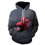 Men Spider Hoodie Marvel Series Sweater 3D Printing Autumn and Winter
