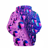 Black Rose Hoodie Drippy Hoodies 3D Digital Printed Hoodie Pullover