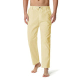 Linen Pants Straight Leg Pants Summer Spring Men's Loose Casual Light Elastic