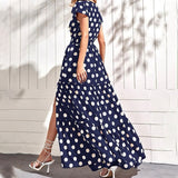 Women Bohemian Dress Summer Dress Beach Maxi Dress