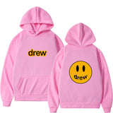 Drippy Hoodies Smiley Face Drew Biber Same Style Sweatershirt