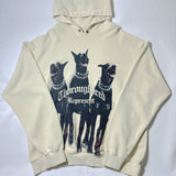 Present Hoodie Doberman Pinscher Printed Hoodie Retro Heavy Loose