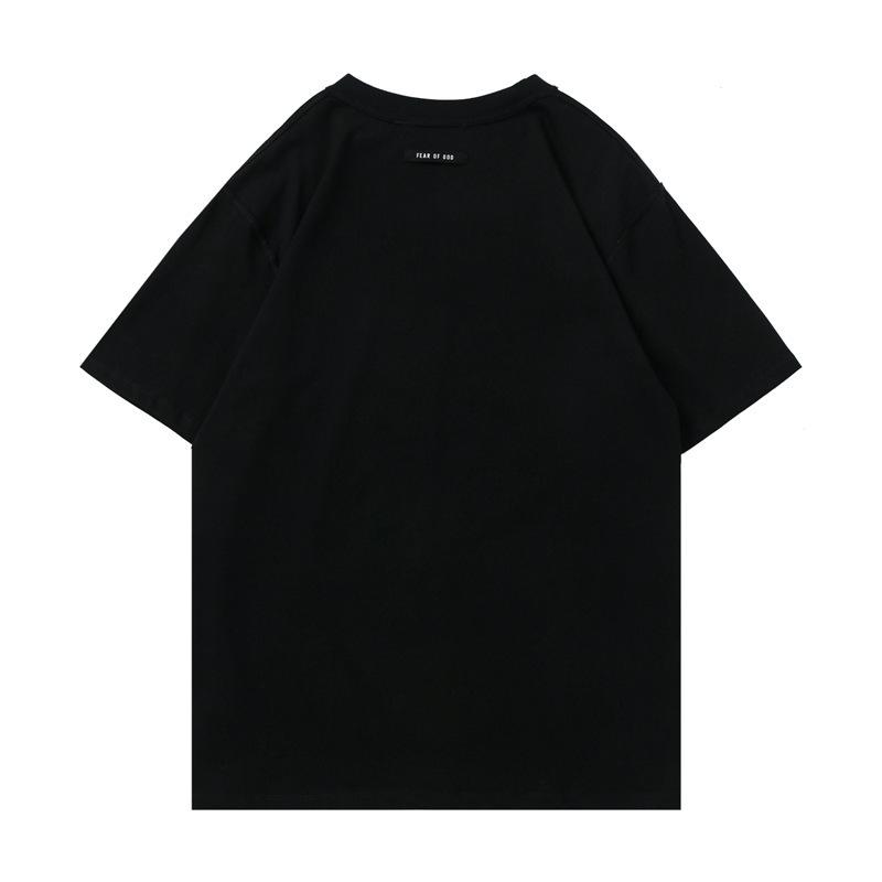 Fog T Shirt Spring/Summer Pullover Men's and Women's Same Style Short Sleeve Fear Of God