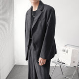 Seersucker Suit Men's Corduroy Loose Suit Coat