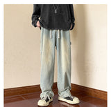 Men Cargo Pants American Jeans Men Autumn Loose Straight Pants