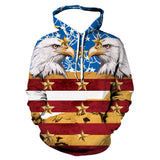 American Hoodies 3D Printed Hooded