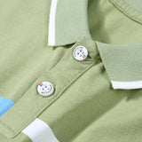 Children Boy Polo Shirts Summer Boys' Lapel Short Sleeve T-shirt