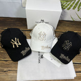 La 59fifty Hats NY Embroidered Big Logo Peaked Cap Couple Baseball Cap