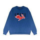 Amiri Sweatshirt Amiri Crew Sweatshirts Crew Neck Sweater