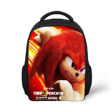 Sonic Backpack Sonic the Hedgehog Cartoon Sonic 2 Children Cartoon Small Bookbag