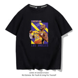 In Memory of Kobe T Shirt Men's Short Sleeve Summer Loose Sports