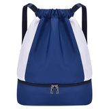 Drawstring Bag Shoulder Waterproof Beach Storage Backpack