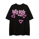 Man Tees Men's Spring and Summer Loose Short-Sleeved T-shirt