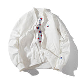 Varsity Jacket Embroidered Hip Hop Baseball Uniform