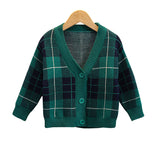 Toddler Boys Sweater Boys' Knitted Cardigan Sweater Thin Spring and Autumn