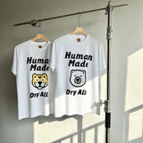 Human Made T-Shirt Limited Combed Cotton Short Sleeve Loose Couple