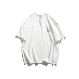 Man Summer T Shirt Smiley Print