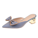 Nude Chunky Heel