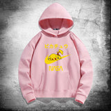 Men and Women Pokemon Pikachu Hoodie Pikachu Joint-Name Hooded Sweater