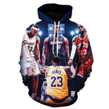 In Memory of Kobe Hoodie Commemorative Kobe3d Printed Hood Sweatshirt