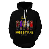 In Memory of Kobe Hoodie Commemorative Kobe3d Printed Hood Sweatshirt