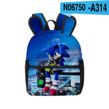 Sonic Backpack Hedgehog Sonic Rabbit Ears Children's Schoolbag Backpack