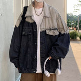 Denim Shirts Denim Jacket Men's Spring and Autumn Workwear Jacket