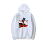 Back to the Future Costume Autumn and Winter Printed Pattern Hooded Sweater Women's