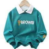Children Hoodie Sweatshirts Autumn Boy Long Sleeve Casual