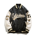 Letterman Jacket Outfit Senior Jackets Varsity Baseball Coat Spring and Autumn Jacket Men's Embroidered Loose Baseball Uniform Coat