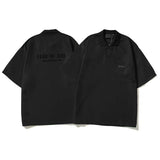 Essentials Polo Shirt Fog Fear of God Season 7 Mainline Loose T-shirt