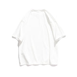 Men's T-shirt Loose Letter Print Short-Sleeve T-shirt Men's Summer Half Sleeve Student Casual T-shirt Men's T