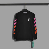 Off White Sweatshirts Long Sleeve Round Neck Neck Sweater Autumn And Winter Arrow Round Neck Long Sleeve Men And Women