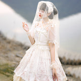 Gothic Lolita Harajuku Style Clothing Day and Night Carol Jsklolita Lace Lolita Dresses