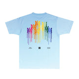Amiri T Shirt Fashion Brand Short Sleeve T-shirt Shirt