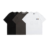 Men T Shirt Summer Casual Tops Men's Clothes Summer Wear Vintage Men's round Neck Short Sleeve Casual Loose Letter Printed T-shirt