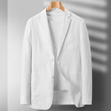 Men Linen Suits Summer Linen Suit Jacket