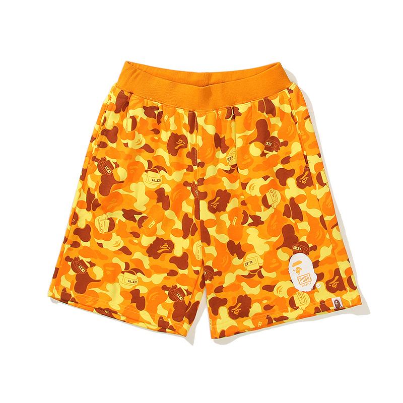 Shark Print Shorts Summer Shorts Men and Women Casual Loose Couple Camouflage Pants Women