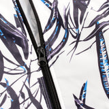 Burkini Muslim Swimwear Printed Three-Piece Set Plus Size Conservative Swimsuit for Women