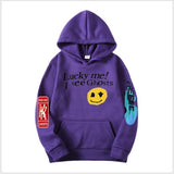 Smiley Face Hoodie Graffiti Hoodie