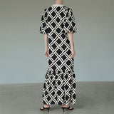 Black and White Dress Black and White Plaid Dress