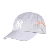 La 59fifty Hats MLB Baseball Cap Smiley Graffiti NY Embroidered Peaked Cap
