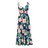 Beth Dutton Bohemian Dress Summer Spring Midi Dresses Sexy Slim Floral Strap Dress