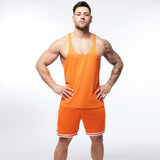 Man Tanks Men's Summer Leisure Sports Vest Shorts Set