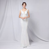 Sequin Evening Dress Sequined Fishtail Formal Dress