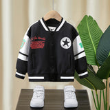 Toddler Boys Jackets Boy's Autumn Coat Children's Baseball Uniform