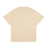 Present T Shirt Shark Print Distressed Loose Heavy Cotton