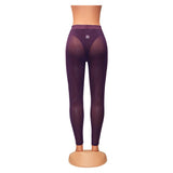 Kesha Black Dress Women's Sexy Tight Mesh See-through Leggings Trousers