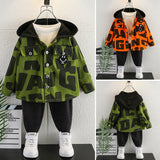 Toddler Boys Sweater Boys Spring Clothing Shirt Coat